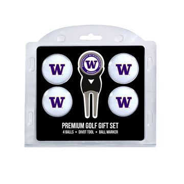 Washington Huskies 4er-Ball-Golf-Geschenkset