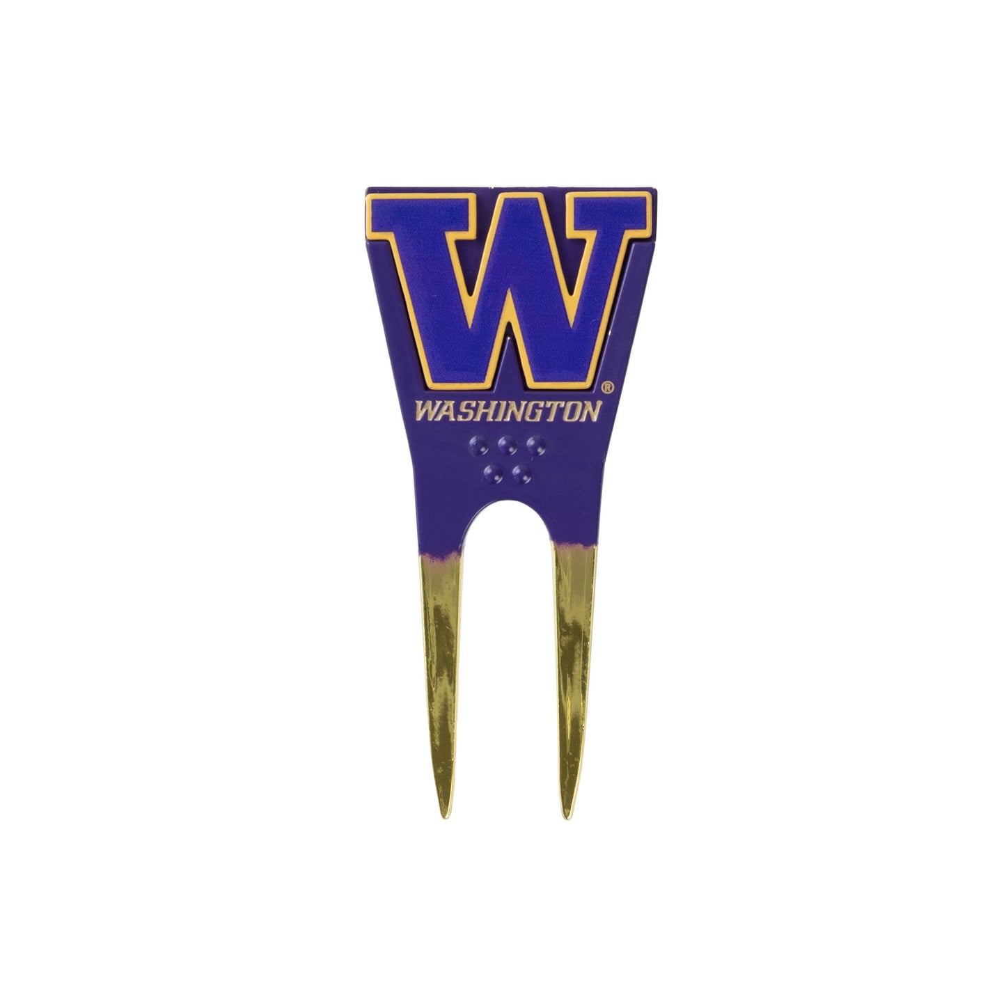 Washington Huskies Custom Shaped Divot Tool - Image 1 - Club Rehab