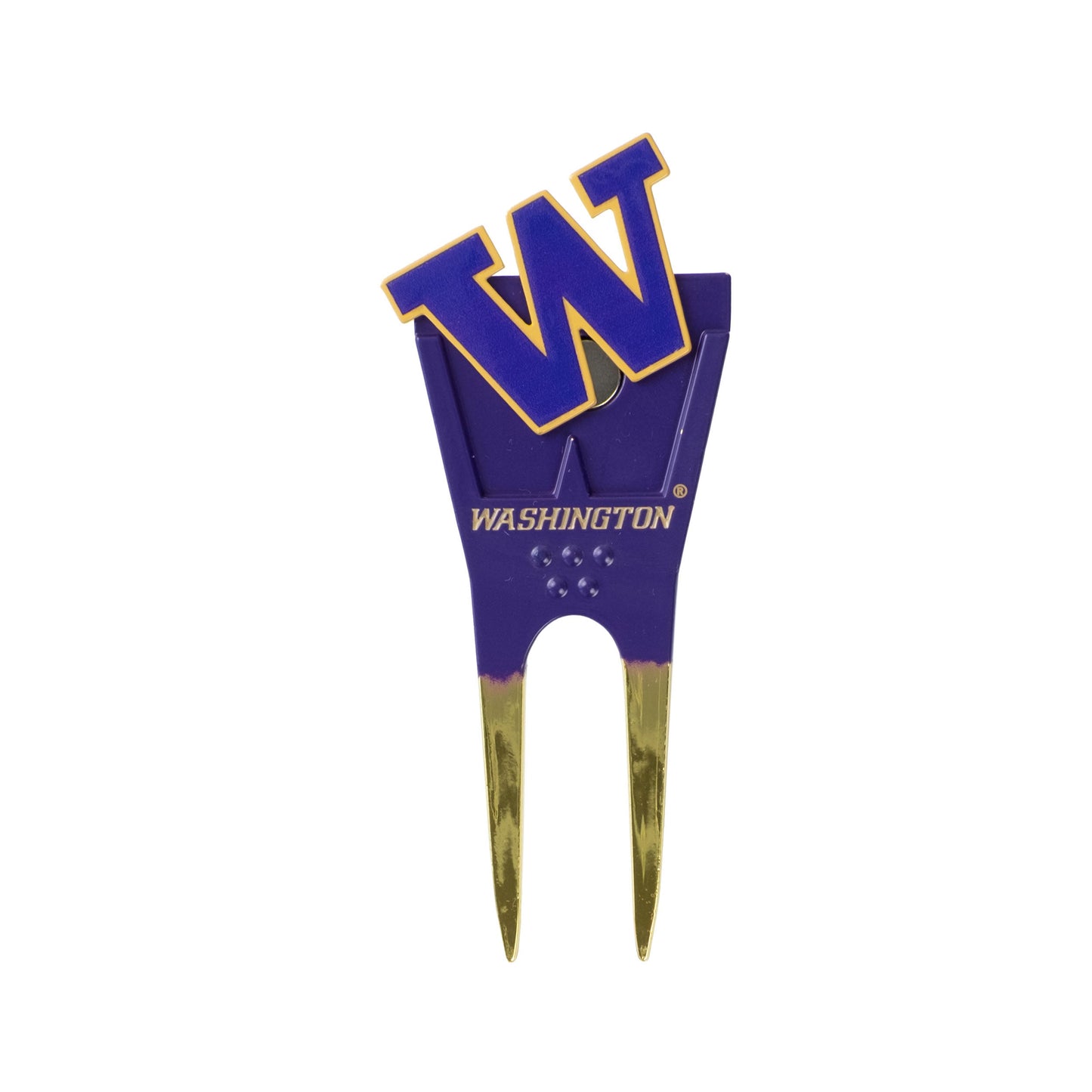 Washington Huskies Custom Shaped Divot Tool - Image 3 - Club Rehab