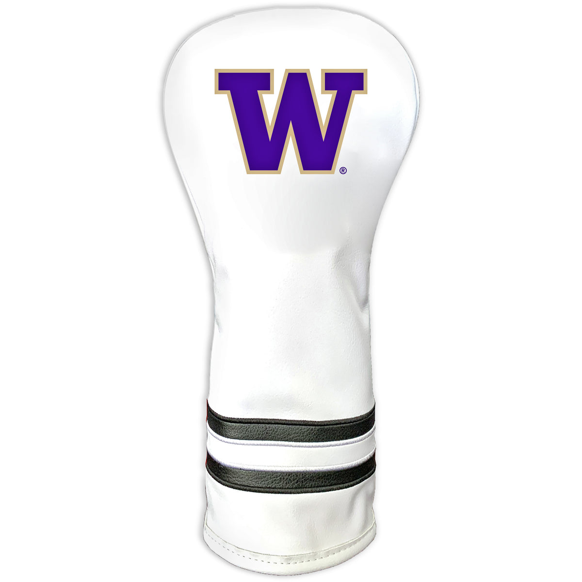 Team Golf 28523C white printed vintage fairway headcover