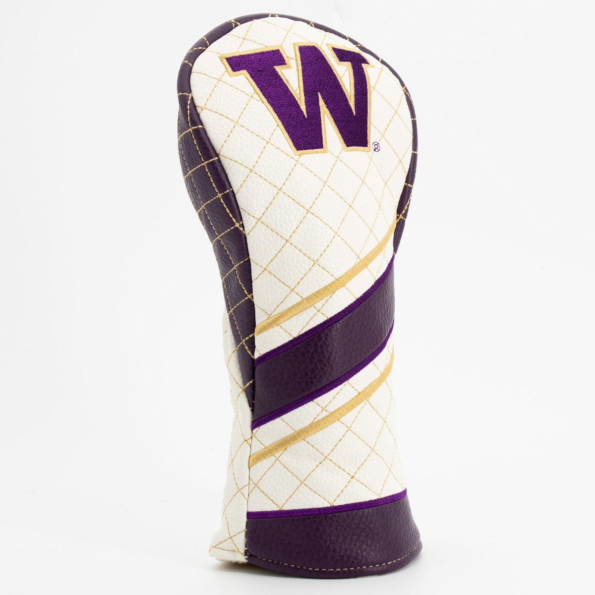 Washington Huskies Stripe Quilted Fairway Headcover - golf headcover product images