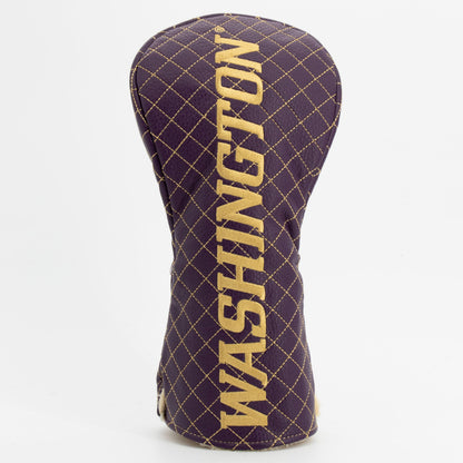 Washington Huskies Solid Quilted Driver Headcover - golf headcover product images