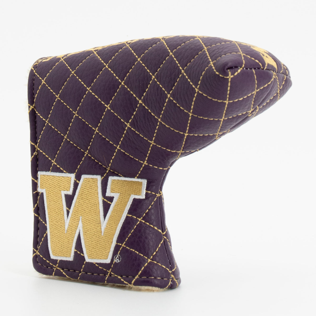 Washington Huskies Solid Quilted Blade Putter Headcover