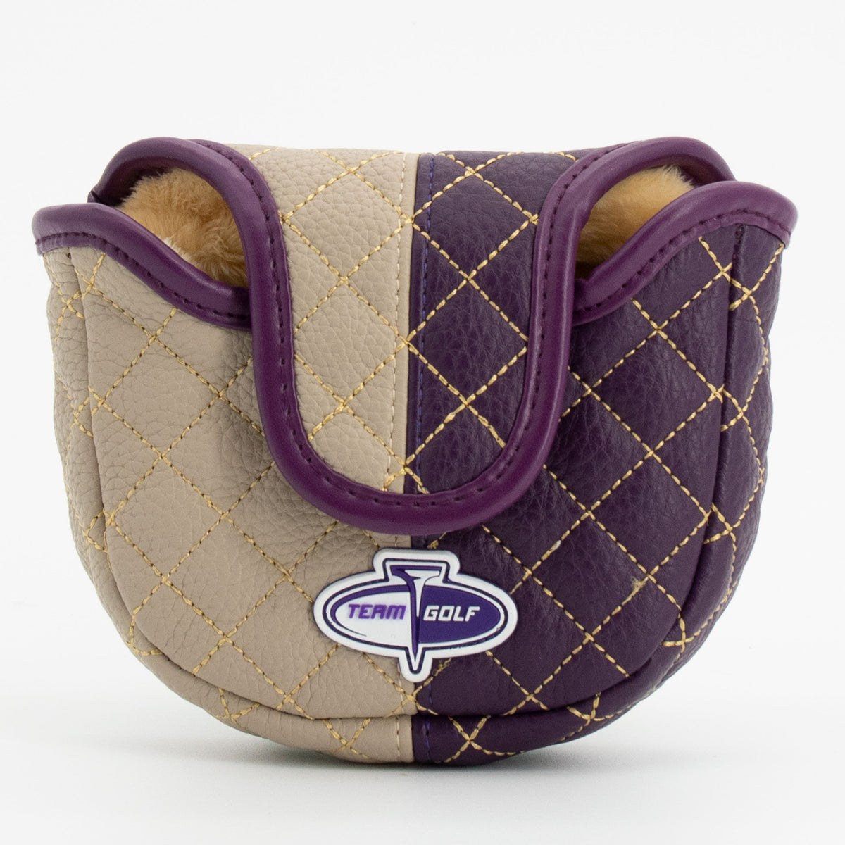 Washington Huskies Split Quilted Mallet Putter Cover, back view