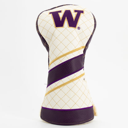 Washington Huskies Stripe Quilted Driver Headcover - golf headcover product images