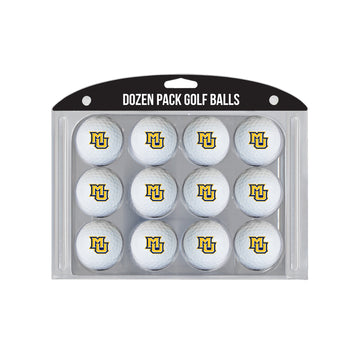 Marquette Golden Eagles Golfbälle – 12er-Pack