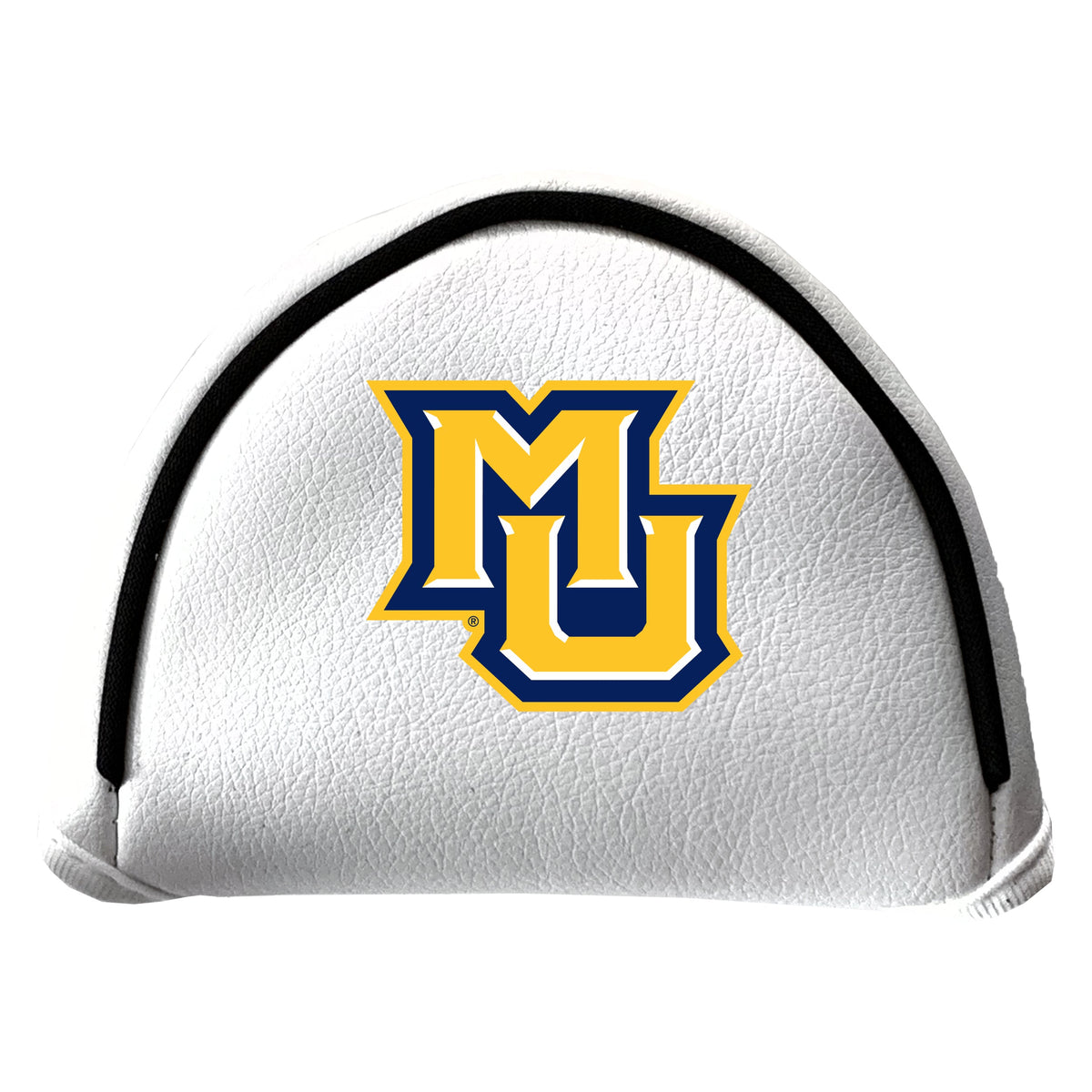 Marquette Golden Eagles Vintage White Printed Mallet Putter Headcover