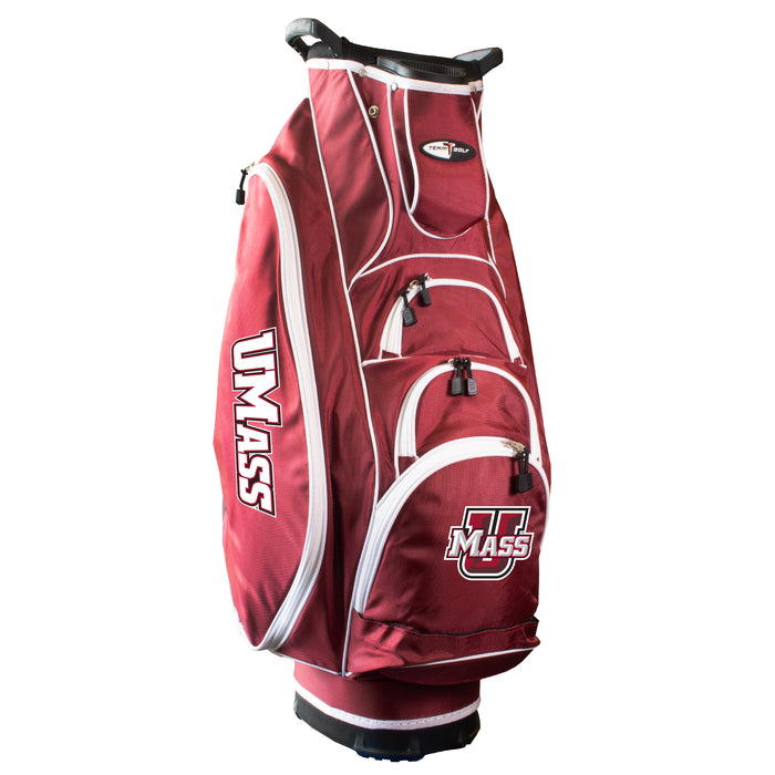 Umass Amherst Albatross golf cart bag in Maroon