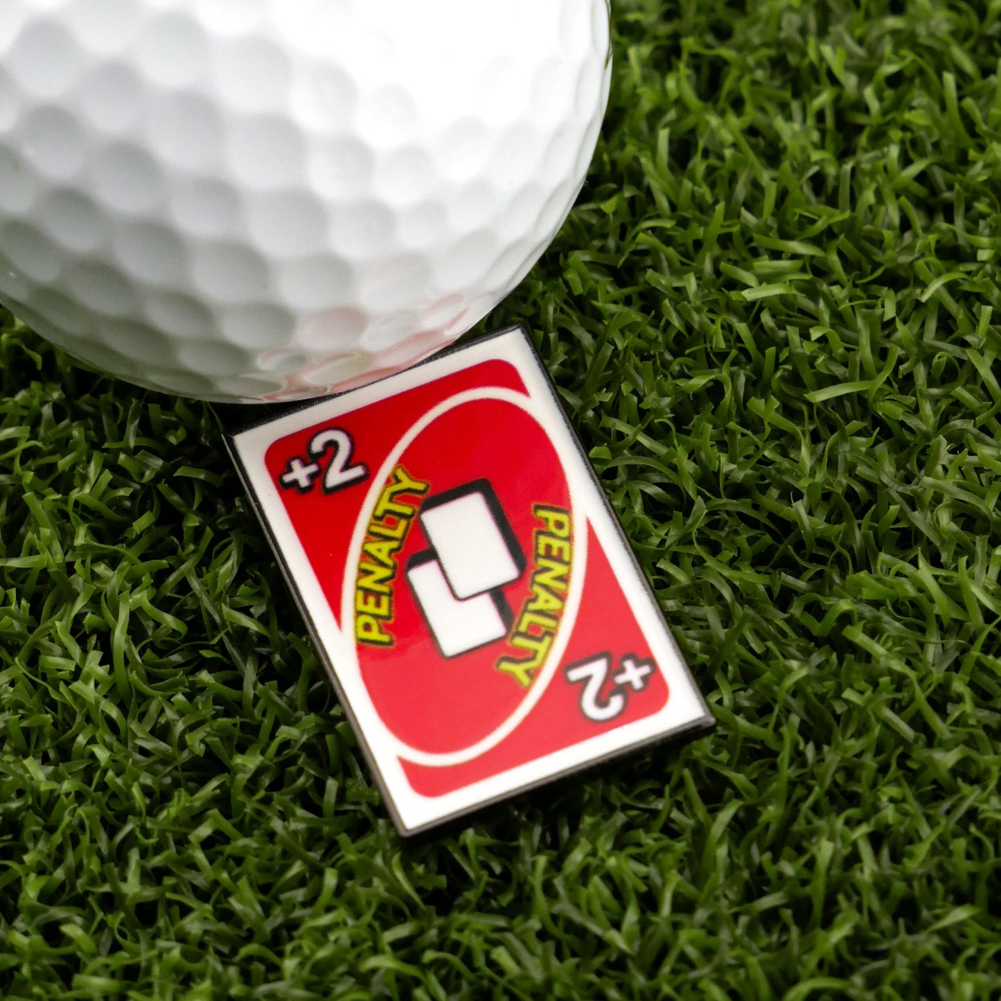 2 Penalty Card Ball Marker