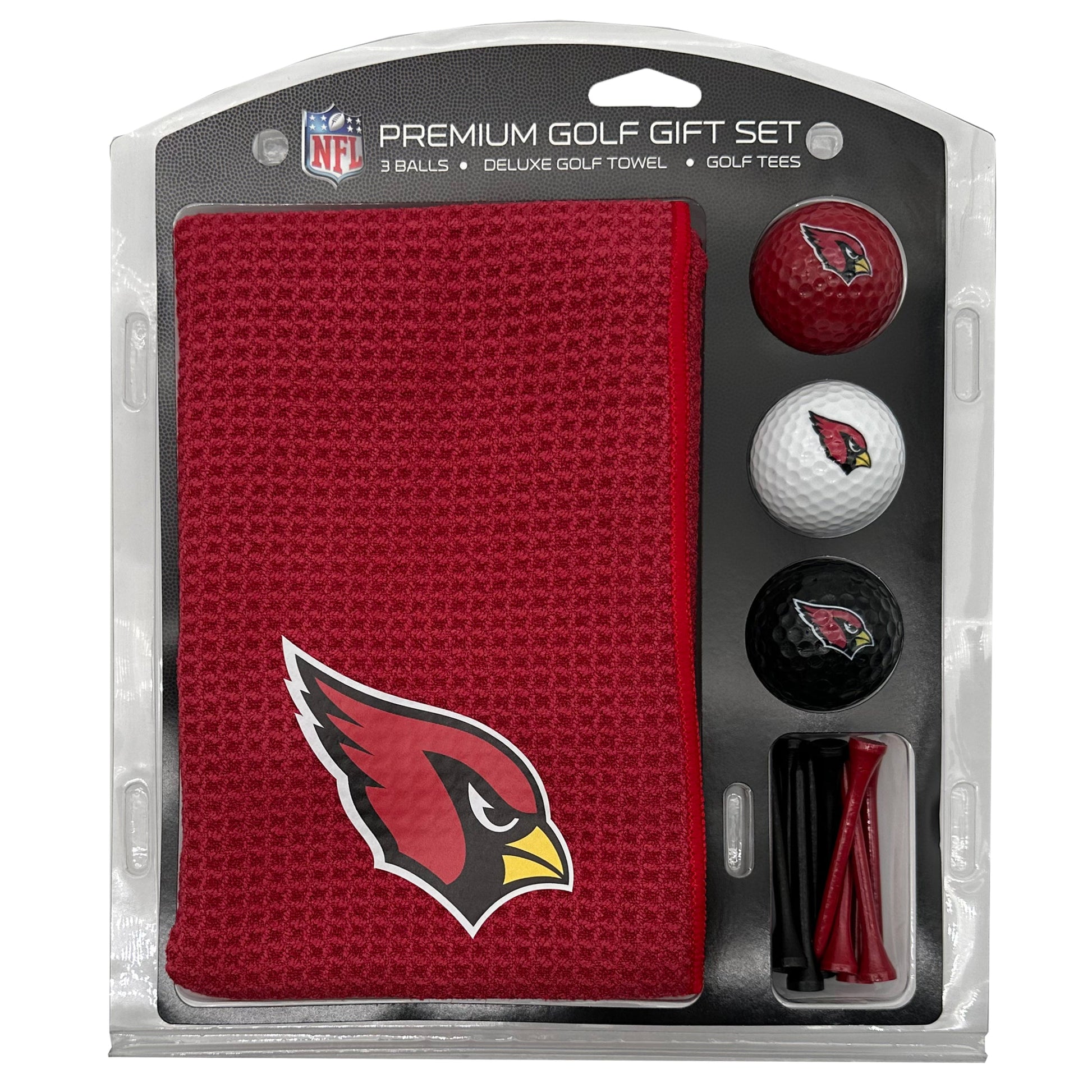 Arizona Cardinals Microfiber Towel Golf Gift Set - Club Rehab
