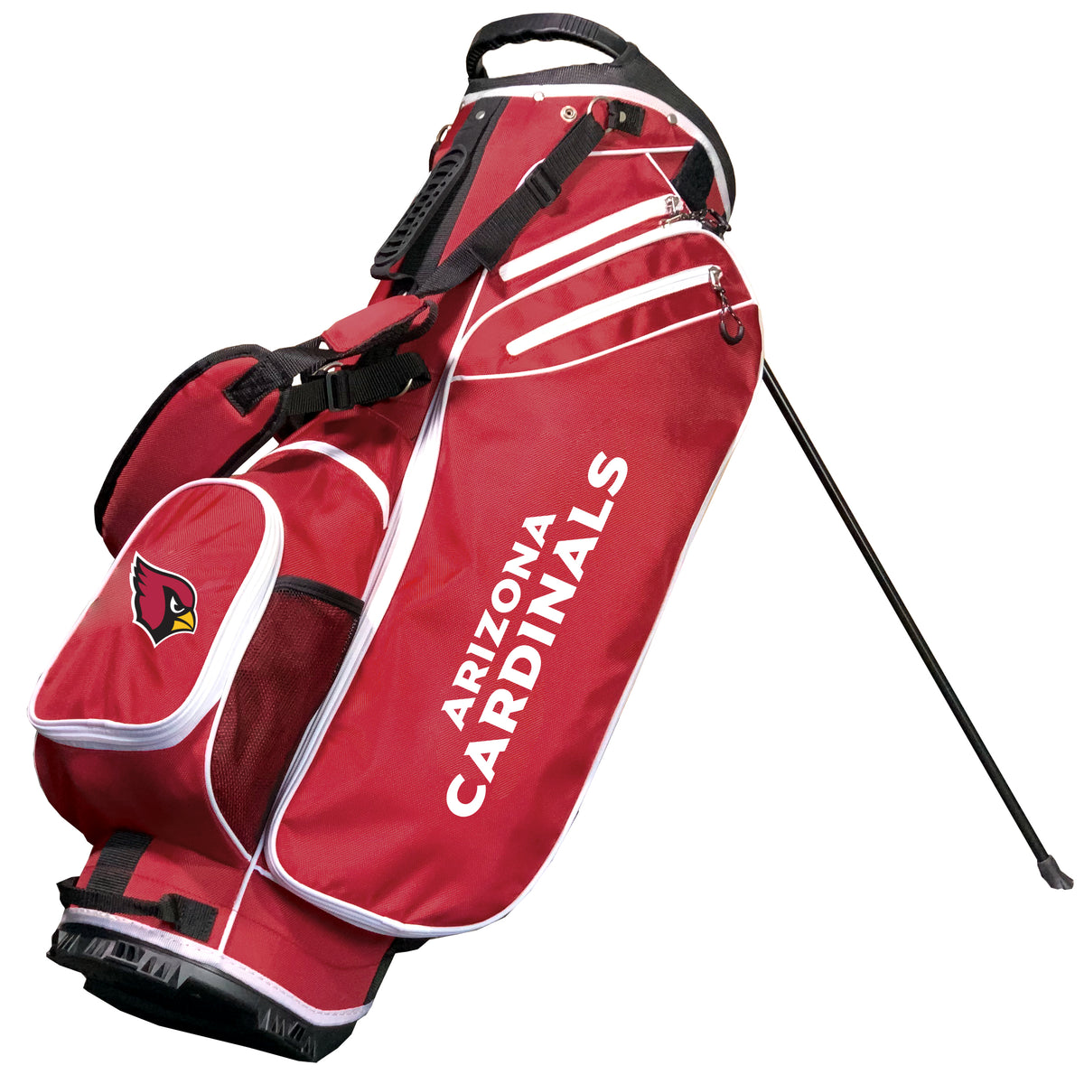 Arizona Cardinals Birdie stand golf bag, Dark Red color