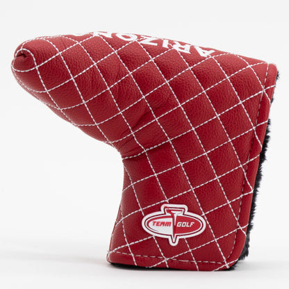 Arizona Cardinals Solid Blade Putter quilted headcover, back view