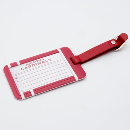 Arizona Cardinals plastic golf bag tag by Team Golf, product photo 2