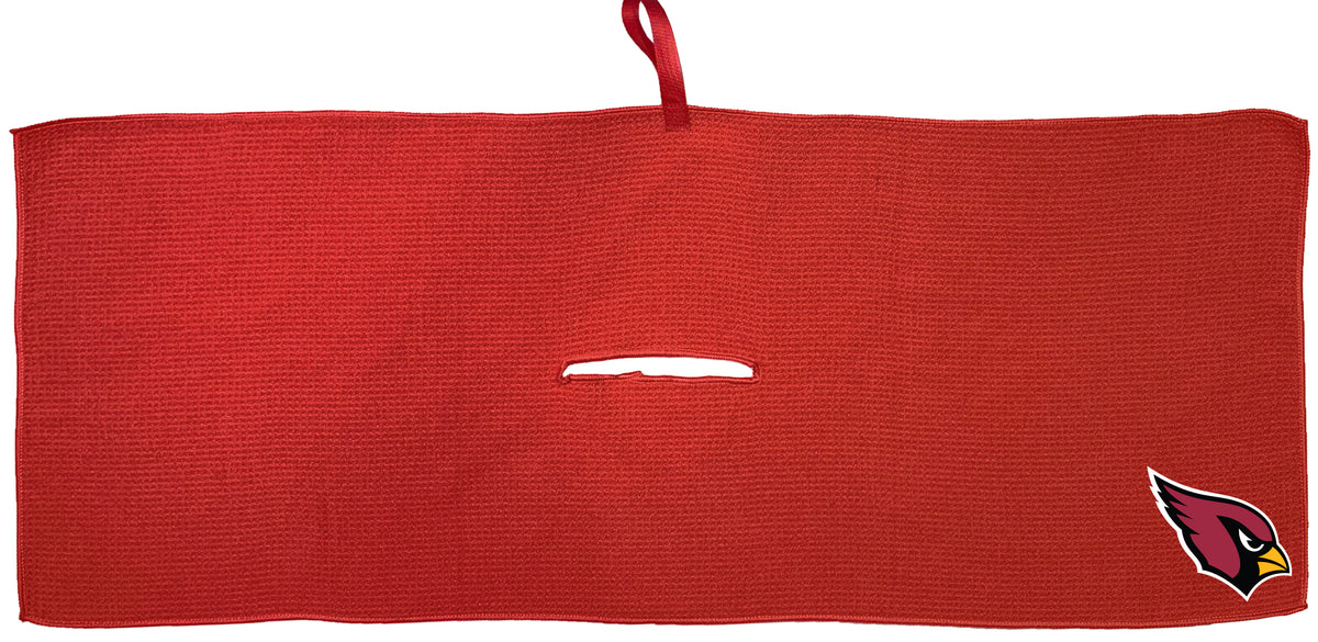 Arizona Cardinals 16 x 40 microfiber golf towel with team logo