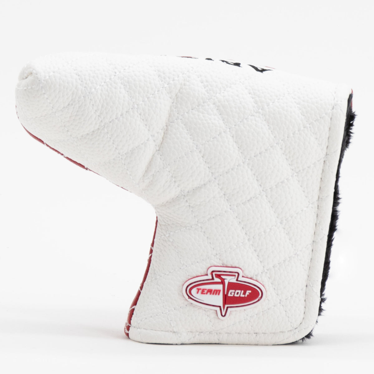 Arizona Cardinals Split Quilted Blade Putter Cover, back view