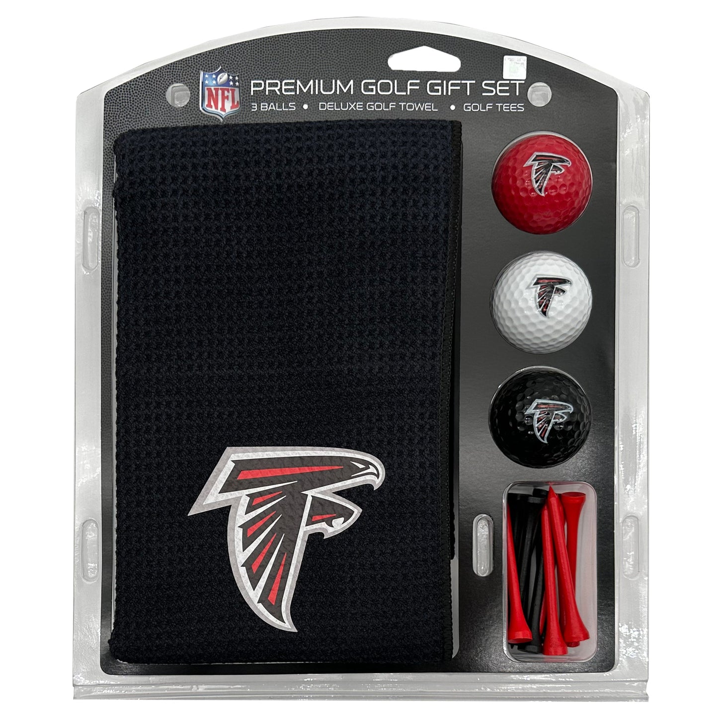 Atlanta Falcons Microfiber Towel Golf Gift Set - Club Rehab