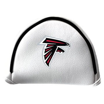 Atlanta Falcons Vintage Weiß bedruckter Mallet Putter Headcover