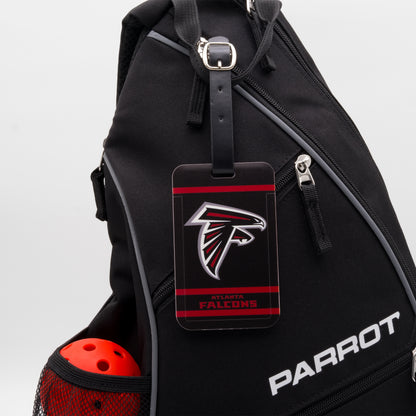 Atlanta Falcons plastic golf bag tag by Team Golf, product photo 3