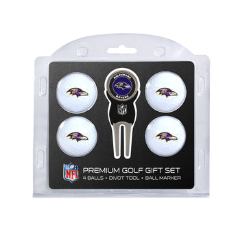 Baltimore Ravens 4-Ball Golf-Geschenkset
