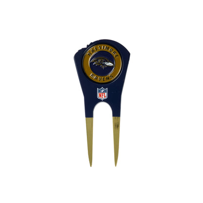 Baltimore Ravens Custom Shaped Divot Tool - Image 2 - Club Rehab