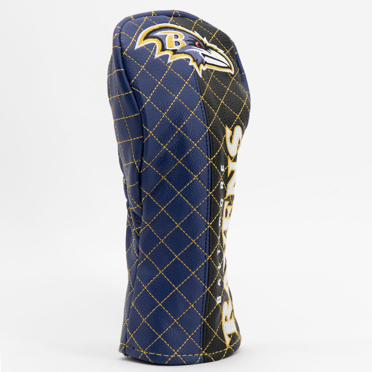 Baltimore Ravens Split Quilted Fairway Headcover - golf headcover product images