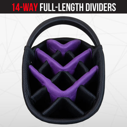 Baltimore Ravens Fairway Stand Bag - Image 6 - Club Rehab