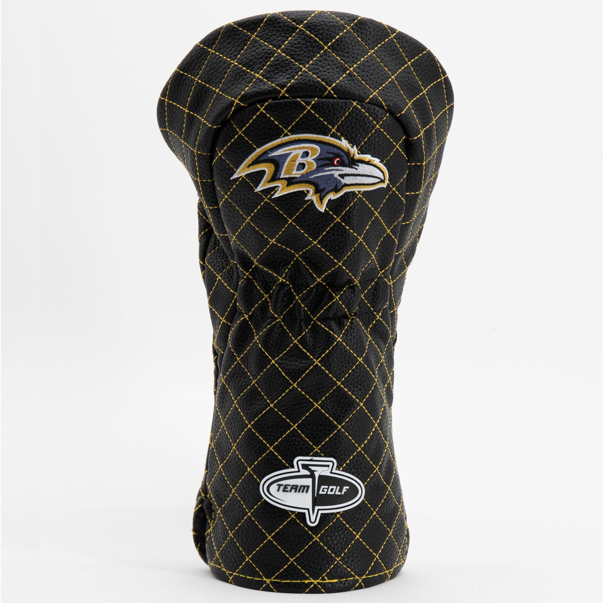 Baltimore Ravens Solid Quilted Driver Headcover - golf headcover product images