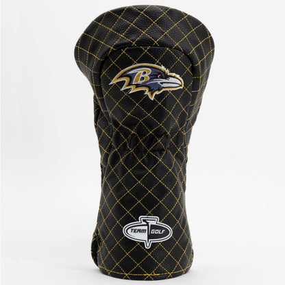 Baltimore Ravens Solid Quilted Driver Headcover - golf headcover product images