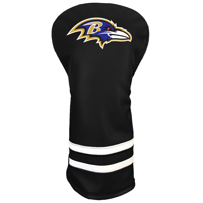 Baltimore Ravens Vintage Color Printed Driver Headcover