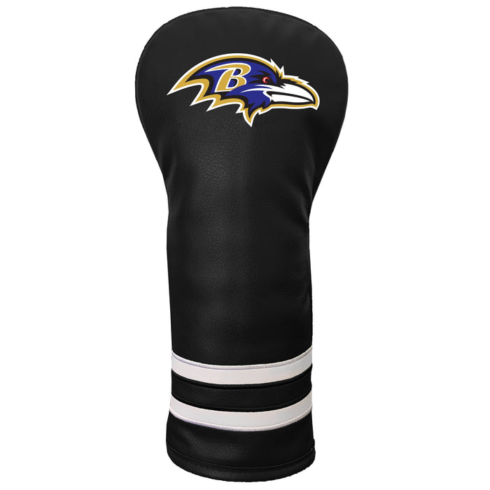 Baltimore Ravens Vintage Color Printed Fairway Headcover