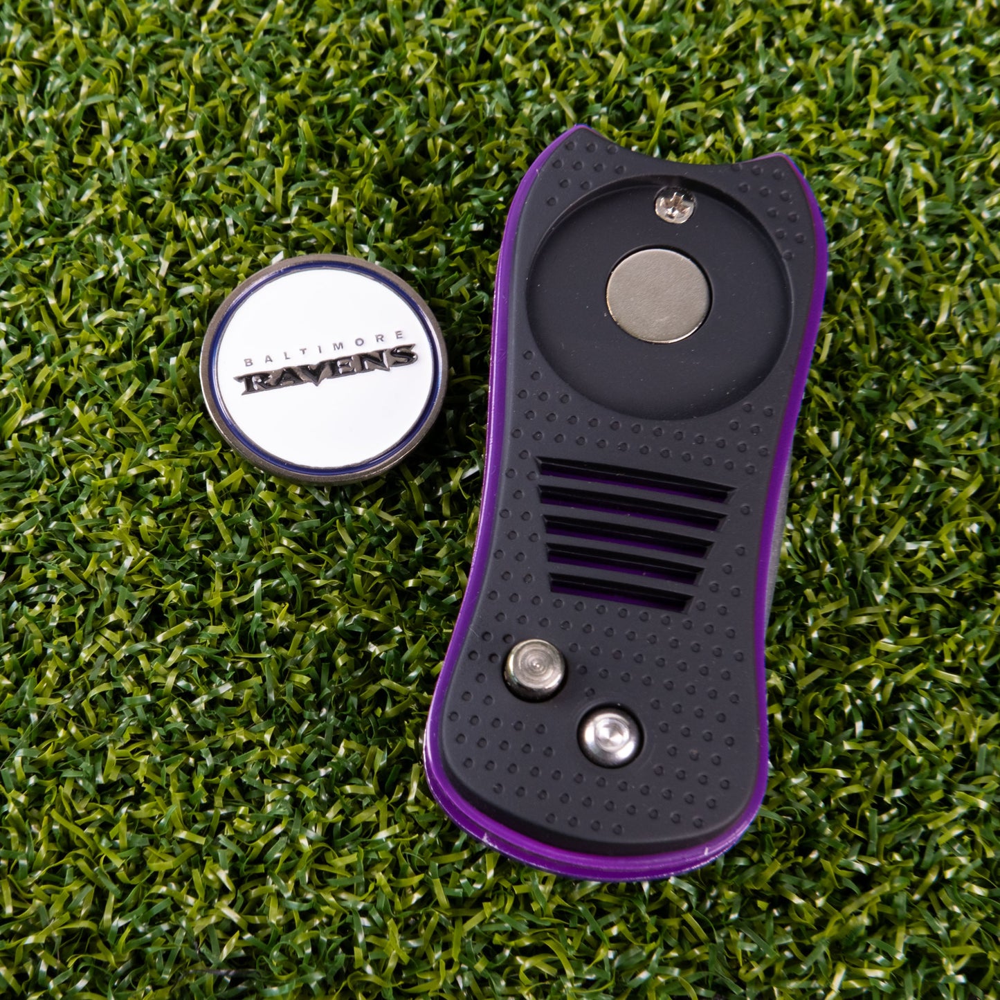 Baltimore Ravens Switchblade Divot Tool - Image 3 - Club Rehab