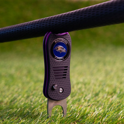 Baltimore Ravens Switchblade Divot Tool - Image 4 - Club Rehab