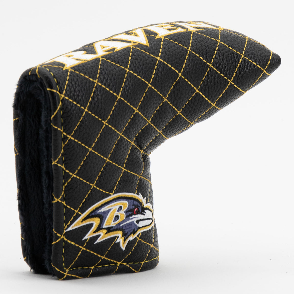 Baltimore Ravens Solid Quilted Blade Putter Headcover