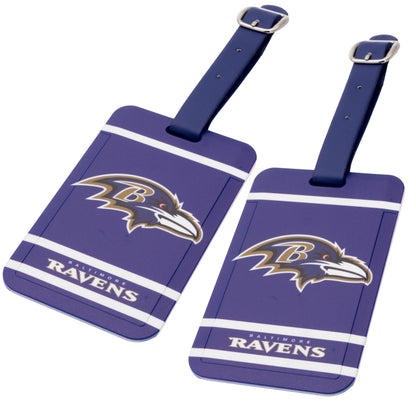 Baltimore Ravens plastic golf bag tag by Team Golf, product photo 4