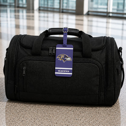Baltimore Ravens plastic golf bag tag by Team Golf, product photo 5