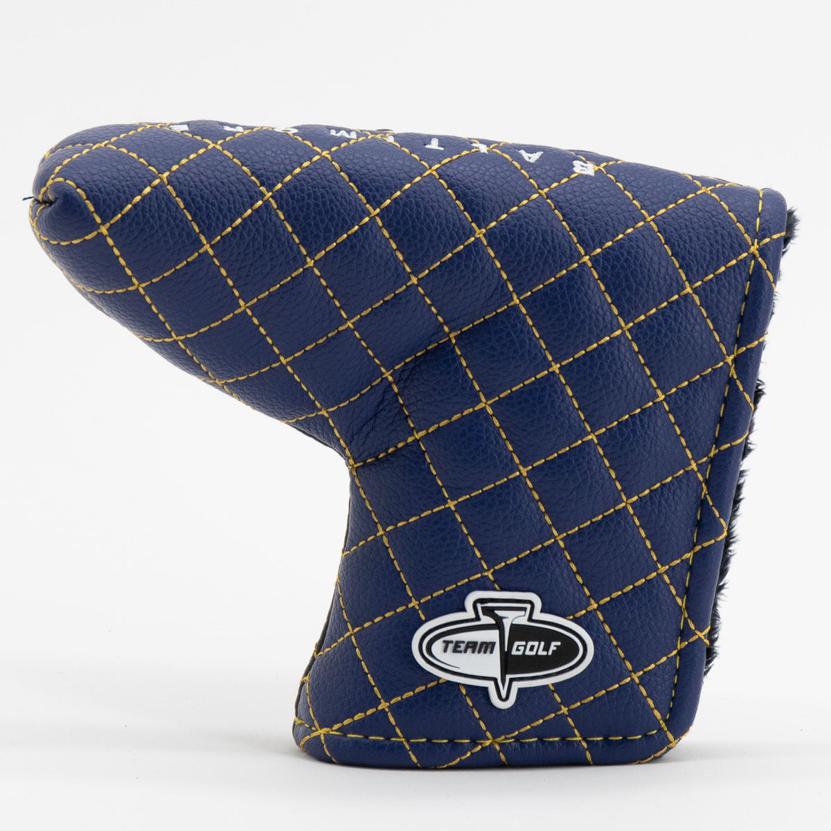 Baltimore Ravens Split Quilted Blade Putter Cover, back view