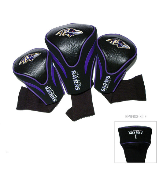 Baltimore Ravens NFL Contour 3 Pack Headcovers