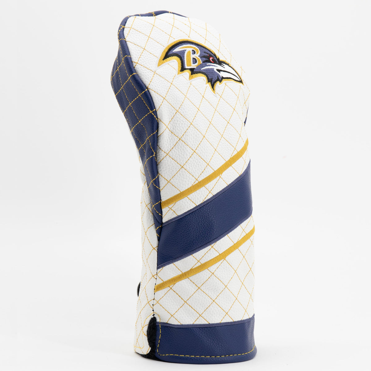 Baltimore Ravens Stripe Quilted Driver Headcover - golf headcover product images