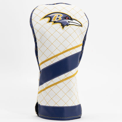 Baltimore Ravens Stripe Quilted Driver Headcover - golf headcover product images