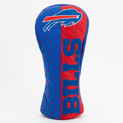 Buffalo Bills Split Quilted Fairway Headcover, front view