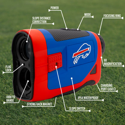 Buffalo Bills Foresight golf rangefinder by Team Golf, view 6