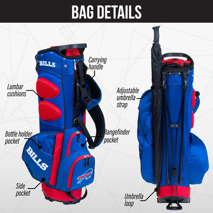 Buffalo Bills Fairway Stand Bag - Image 2 - Club Rehab