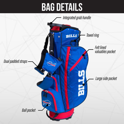 Buffalo Bills Fairway Stand Bag - Image 3 - Club Rehab