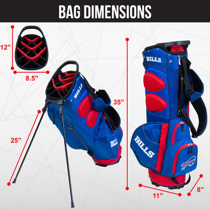 Buffalo Bills Fairway Stand Bag - Image 4 - Club Rehab