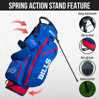 Buffalo Bills Fairway Stand Bag - Image 5 - Club Rehab