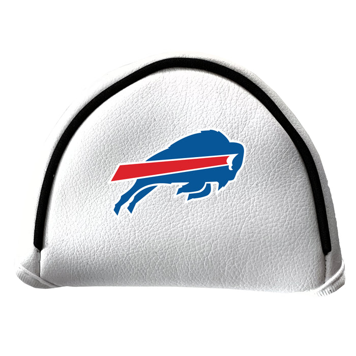 Buffalo Bills Vintage White Printed Mallet Putter Headcover