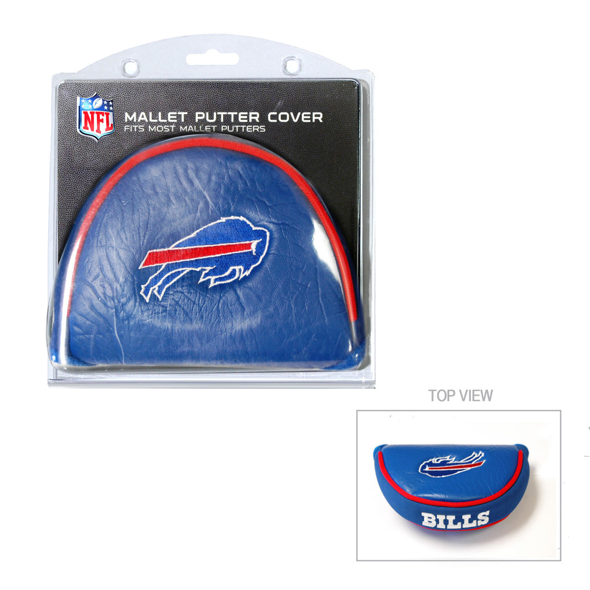 Buffalo Bills Vintage Embroidered Mallet Putter Headcover
