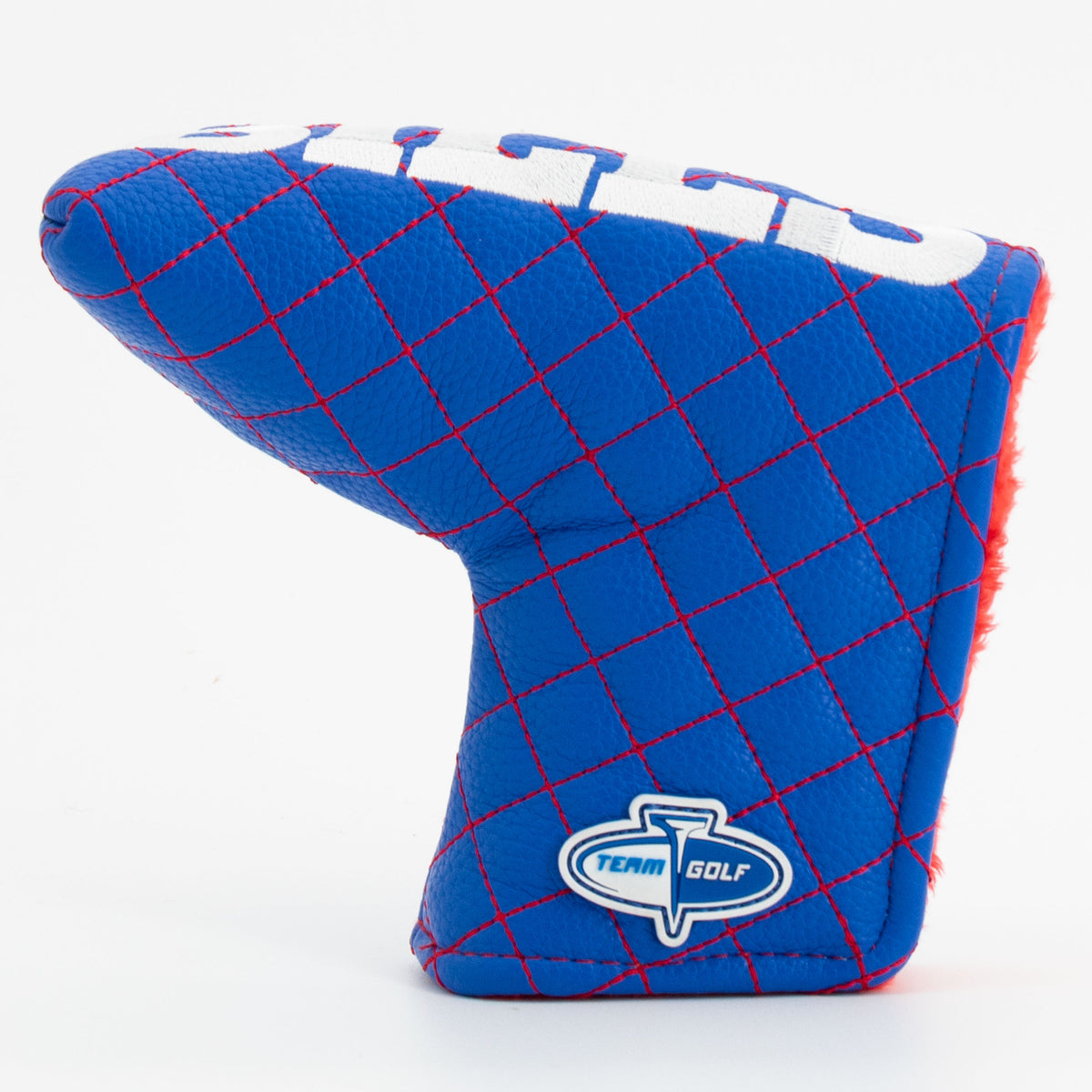Buffalo Bills Solid Blade Putter quilted headcover, back view