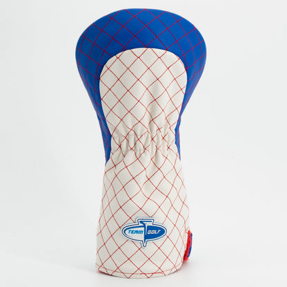 Buffalo Bills Striped Quilted Driver Headcover, back view