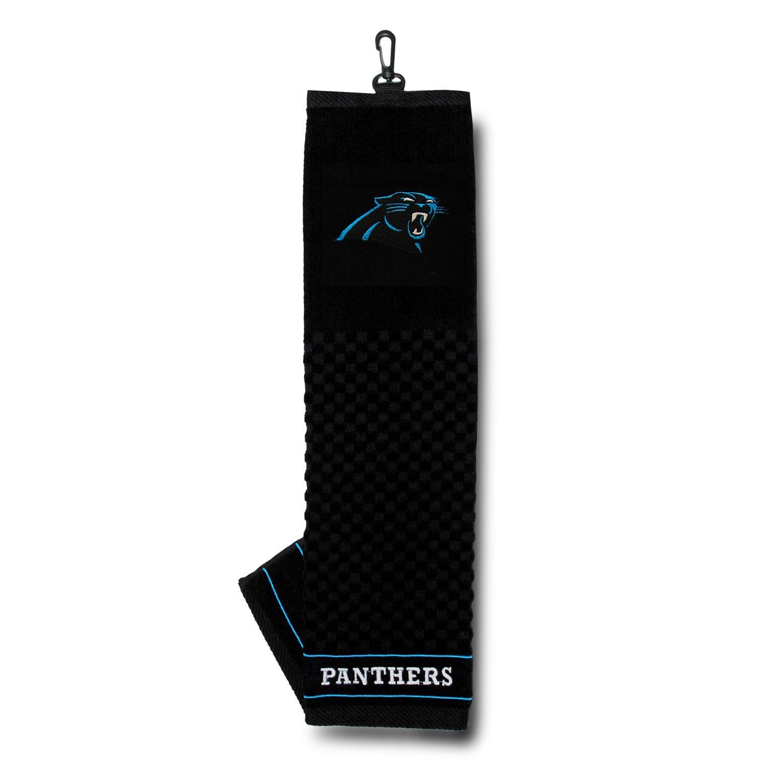 Carolina Panthers embroidered golf towel